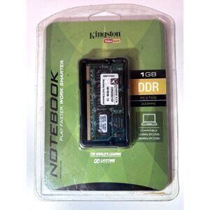 New Kingston PC2700 1GB SO-DIMM 333MHz DDR SDRAM Memory Sealed